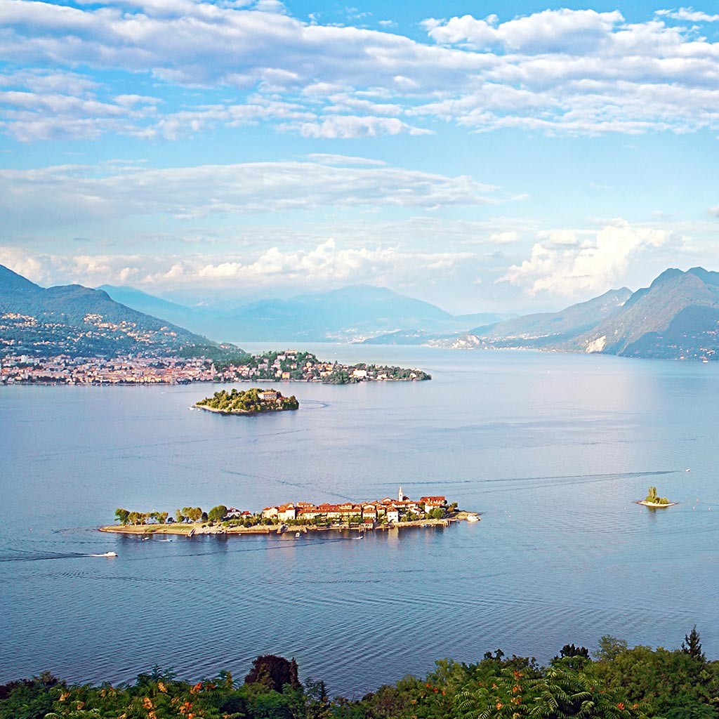 Veduta dall'alto di Lago Maggiore a Rho