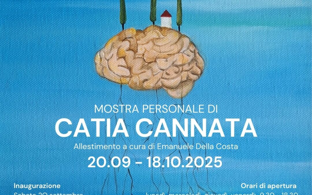 A Story made of Stories: the solo exhibition of artist Catia Cannata arrives at Villa Burba!