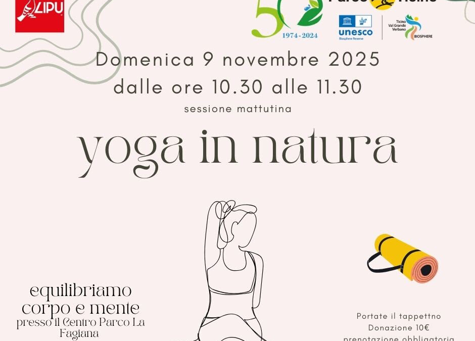 Yoga in Nature: an unique experience!