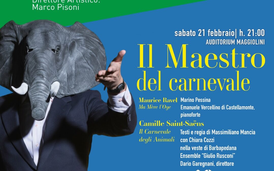Il Maestro del carnevale: i musicisti del Rusconi suonano Il Carnevale degli Animali