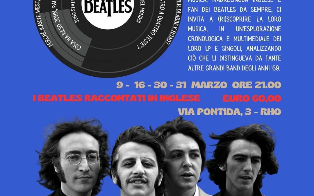 I Beatles raccontati in inglese