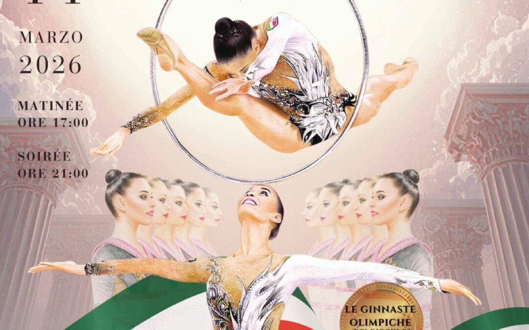 Donne verso l’Olimpo – Spettacolo di ginnastica ritmica con le ginnaste olimpiche e ballerini acrobati