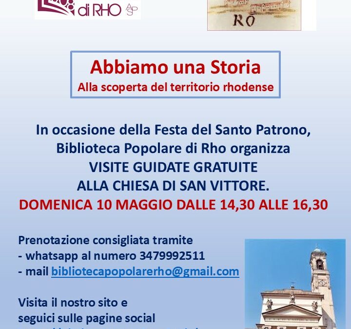 Abbiamo una Storia: Alla scoperta del territorio rhodense