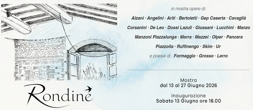 Rondine – mostra d’arte visiva e poesia